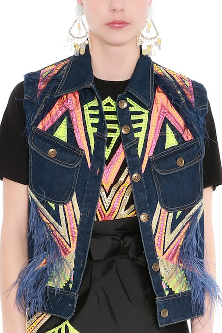 Buy Manish Arora Black Taffeta High Waist Skirt Online at Aza Fashions Buy_Manish Arora_Black Taffeta High Waist Skirt_Online_at_Aza_Fashions