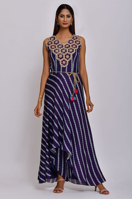 Swati Vijaivargie  Printed Flared Jumpsuit 