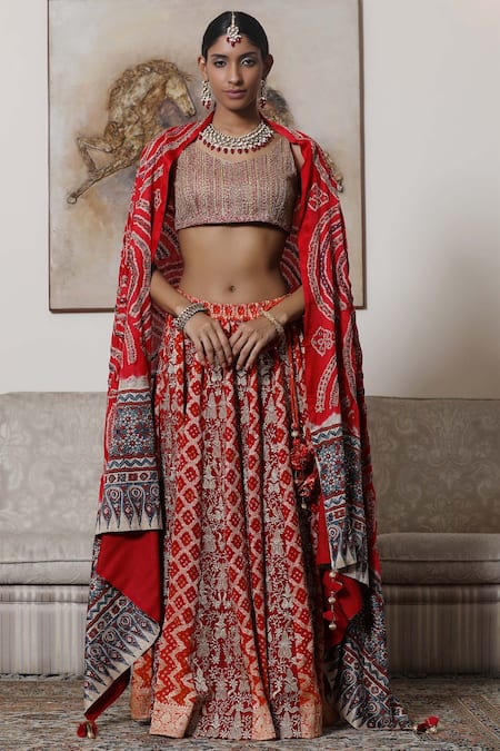 Anju & Harleen Embroidered Lehenga Set