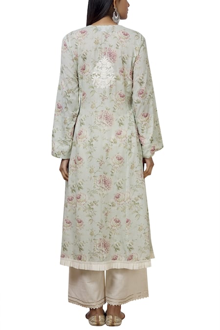 Aditi Beriwala Organic Cotton Flared Kurta 