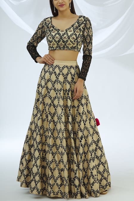 Astha Narang Embellished Lehenga Set 