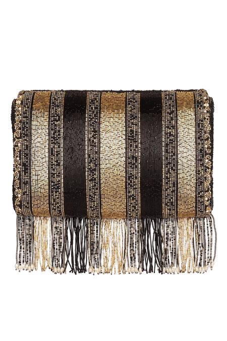 Buy_Lovetobag_Embellished Flapover Clutch_Online_at_Aza_Fashions