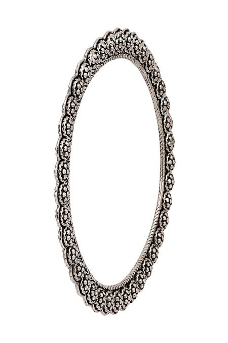 Zariin Black Antique Bangle Single Pc Only Online at Aza Fashions Zariin_Black Antique Bangle Single Pc Only _Online_at_Aza_Fashions