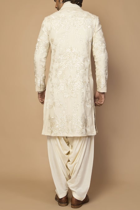 Siddartha Tytler Silk Sherwani Set 