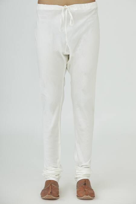 Shop_Vanshik_Green Raw Silk Embroidered Sherwani Set _Online_at_Aza_Fashions