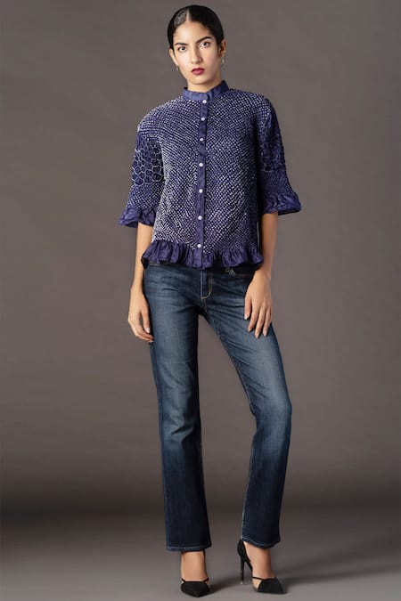 Twenty Nine Silk Bandhani Shirt 