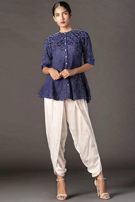Twenty Nine Silk Bandhani Kedia Top 