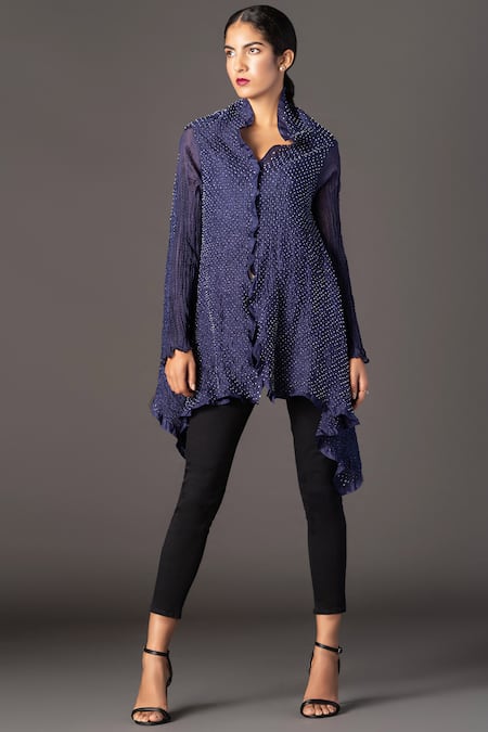 Twenty Nine Silk Bandhani Top 