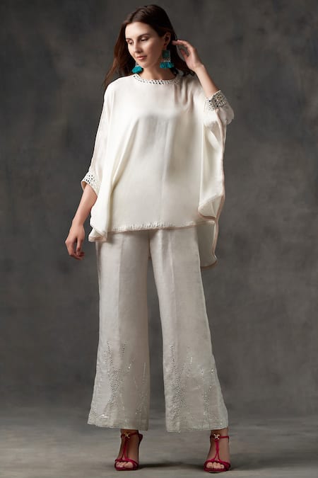 Twenty Nine White Asymmetric Top