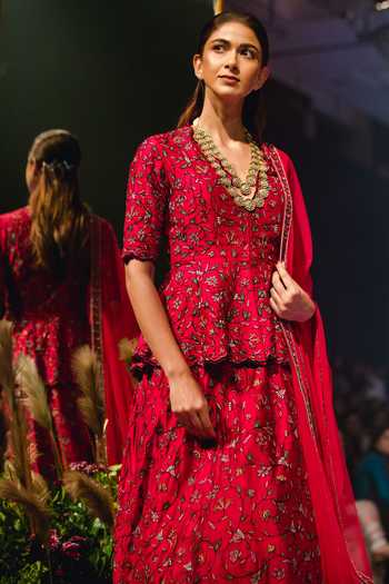 Ridhi Mehra Embroidered Lehenga Set 