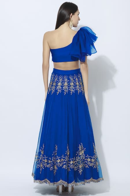 Esha Koul Embroidered Bridal Lehenga Set 