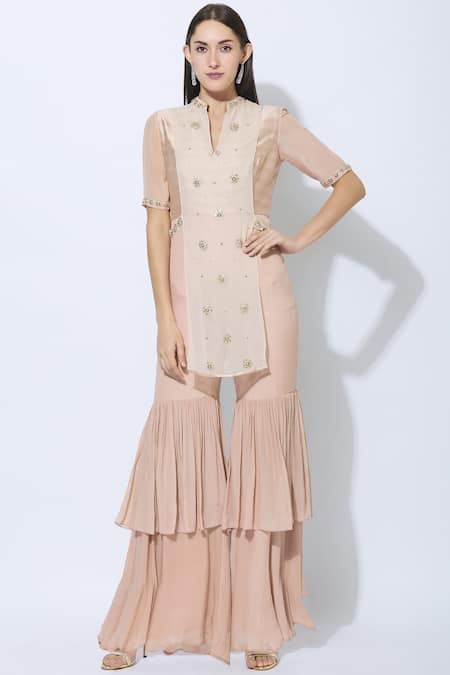 Nidhika Shekhar Embroidered Jumpsuit 