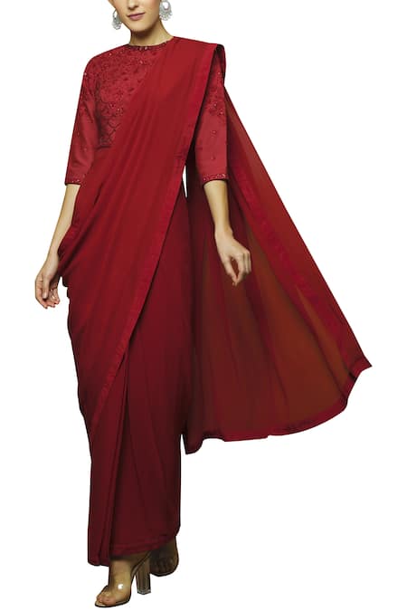 Buy Elegant Saree Gowns Online | Perfect Fusion of Saree and Gown | Shop Now