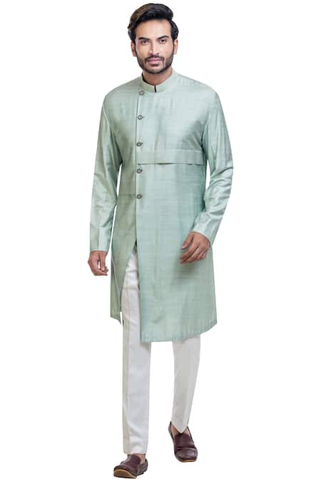 Poonam Kasera Pleated Kurta 