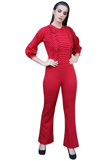 Swatee Singh Textured Jumpsuit 