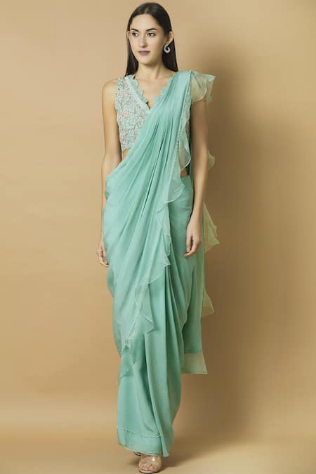 J by Jannat Pre-draped Saree 