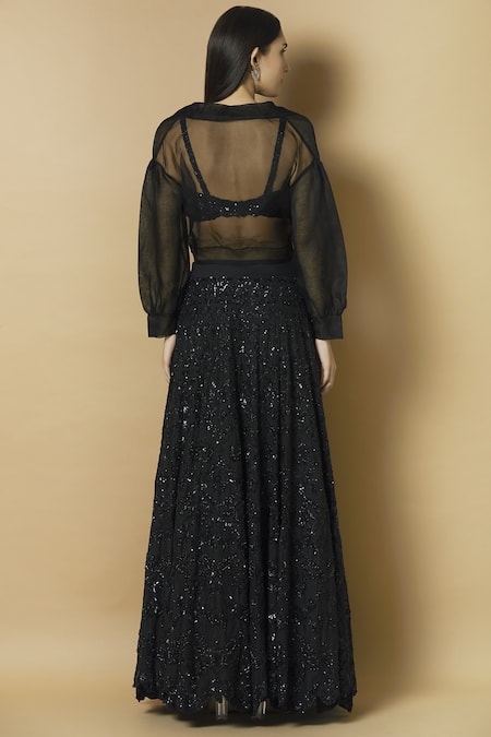 J By Jannat Embroidered Skirt Set 