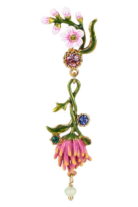 Buy_Brashbug_Multi Color Stone Dangler Earrings_Online_at_Aza_Fashions