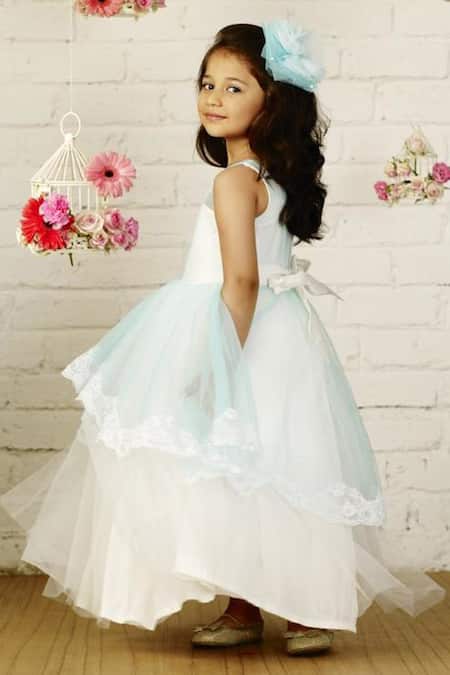 Pinkcow designs pvt ltd Embroidered Peplum Gown 