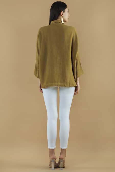 Yavi Wool Embroidered Shirt 