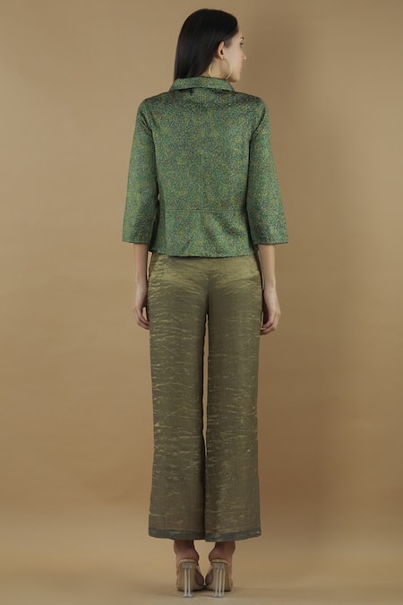 Yavi Silk Textured Shirt 