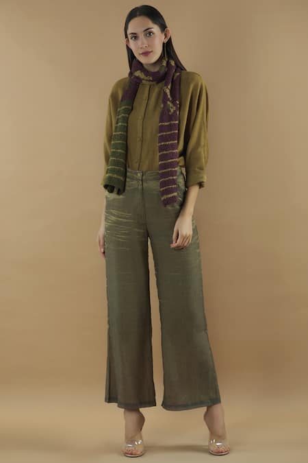 Yavi Purple Wool Stole