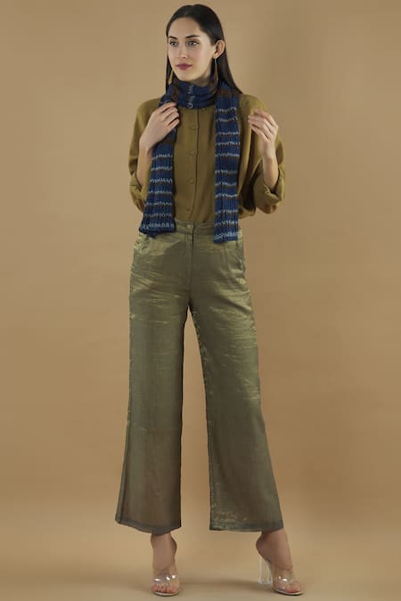 Yavi Blue Wool Stole