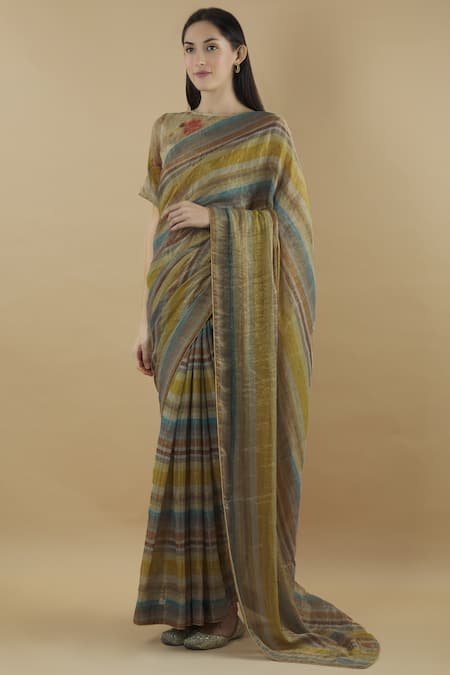 Yavi Striped Saree 