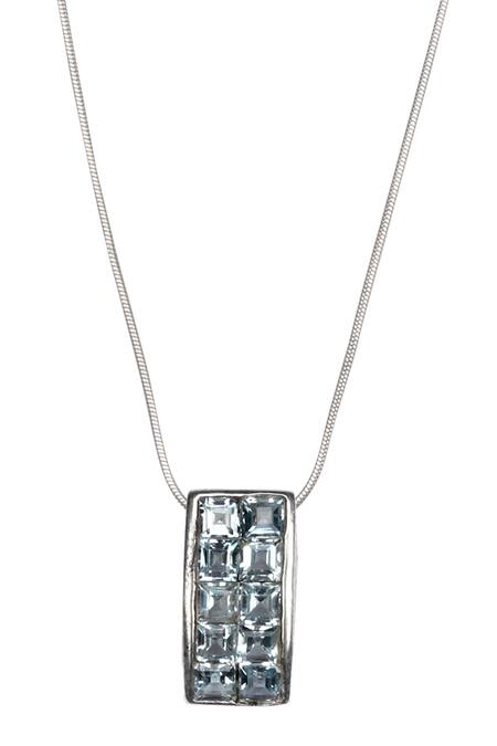 Sangeeta Boochra_Silver Plated Stone, Metal Pendant Necklace_Online_at_Aza_Fashions