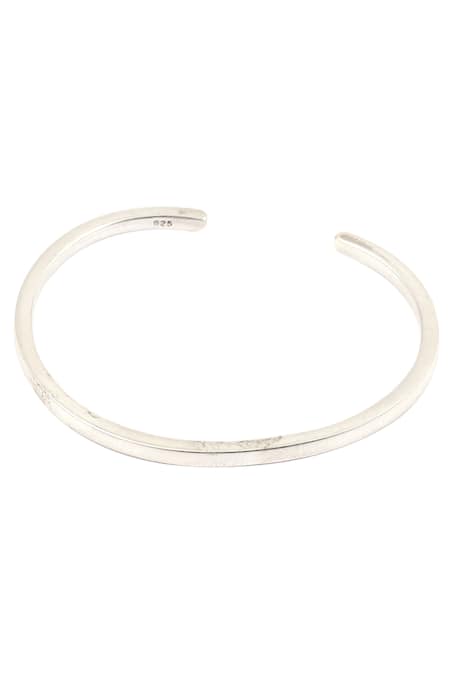 Sangeeta Boochra Silver Plated Adjustable Cuff 