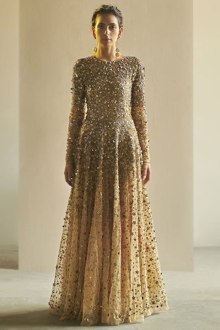 SAKSHAM & NEHARICKA Embellished Gown 