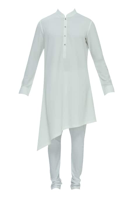 Buy Nautanky White Korean Polyester Textured Bundi Kurta Set Online at Aza Fashions Buy_Nautanky_White Korean Polyester Textured Bundi Kurta Set _Online_at_Aza_Fashions