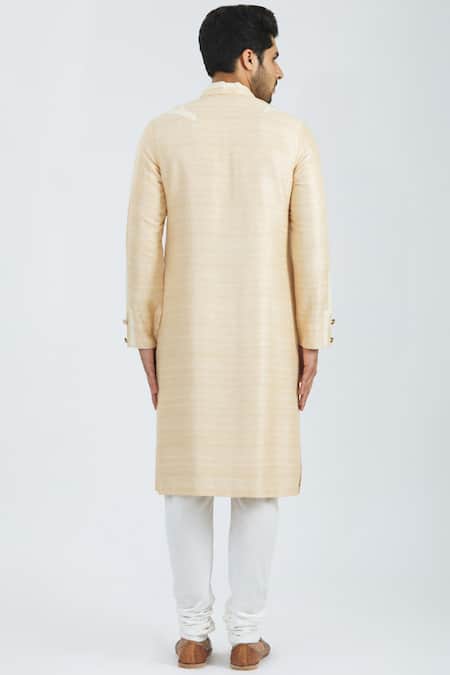 Nivedita Saboo Tussar Silk Kurta Set 
