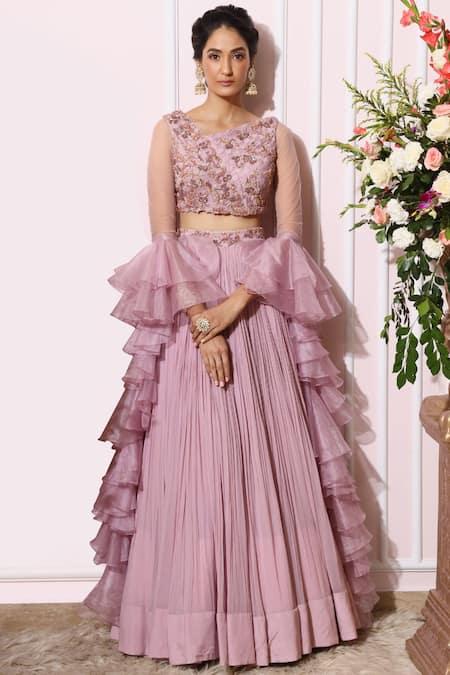 Nitika Kanodia Gupta Embroidered Lehenga Set 