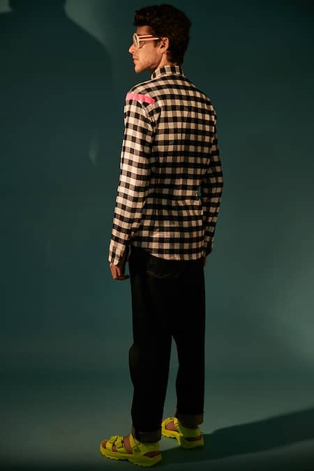 Sahil Aneja Checkered Print Shirt 
