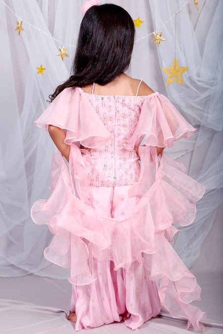 Kirti Agarwal - Pret N Couture Embellished Sharara Set 