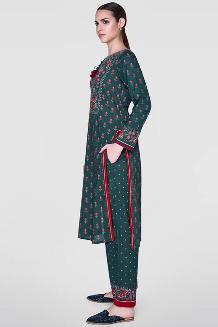 Anita Dongre_Aranya Kurta_Online_at_Aza_Fashions