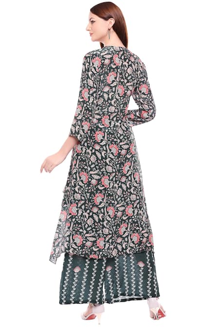 Soup By Sougat Paul Printed Kurta Palazzo Set 