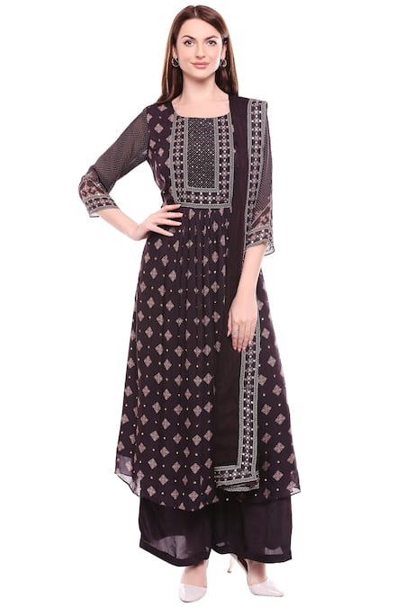 Soup by Sougat Paul Printed Kurta Palazzo Set 