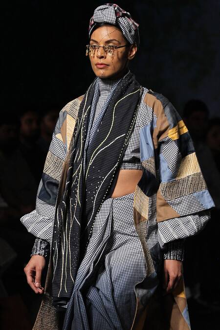 Buy Chambray & CO. Blue 15% Tencel Top 85% Cotton, 15% Tencel85% Cotton, Embroidered With Online at Aza Fashions Buy_Chambray & CO._Blue 15% Tencel Top 85% Cotton, 15% Tencel85% Cotton, Embroidered With _Online_at_Aza_Fashions