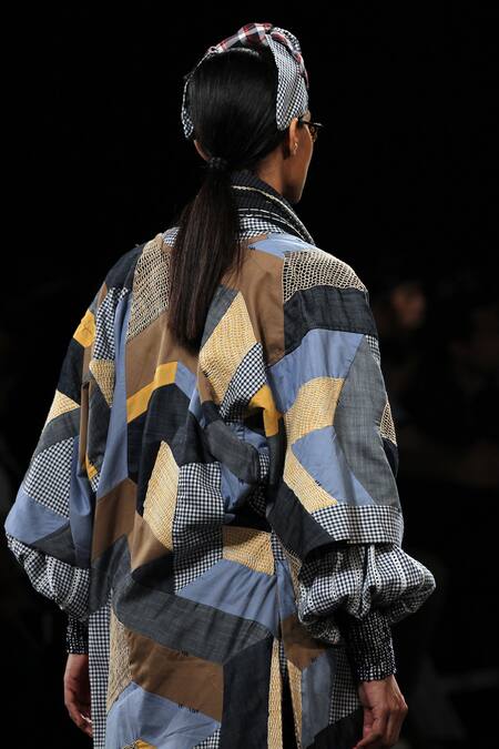 Shop_Chambray & CO._Blue 15% Tencel Top 85% Cotton, 15% Tencel85% Cotton, Embroidered With _Online_at_Aza_Fashions