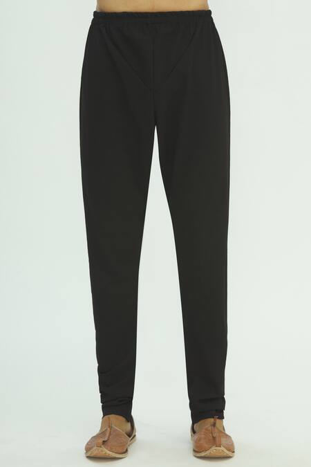 Shop_Sharbari Studio_Green Silk Hand Painted Sherwani Set _Online_at_Aza_Fashions