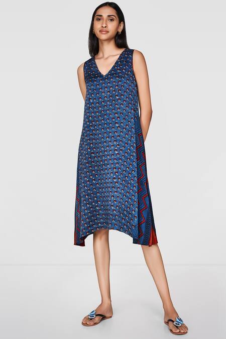 Grassroot By Anita Dongre Ajrakh Tunic Dress