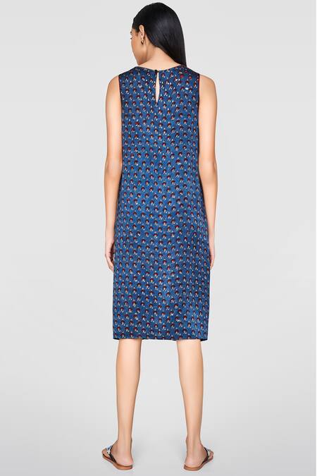 Shop Grassroot By Anita Dongre Ajrakh Tunic Dress at Aza Fashions Shop_Grassroot By Anita Dongre_Ajrakh Tunic Dress_at_Aza_Fashions