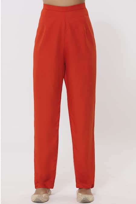 Shop_Shyam Narayan Prasad_Chanderi Embroidered Kurta Set_Online_at_Aza_Fashions