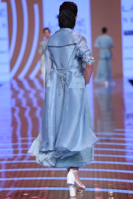 Ridhi Mehra Printed Midi Dress with Jacket  