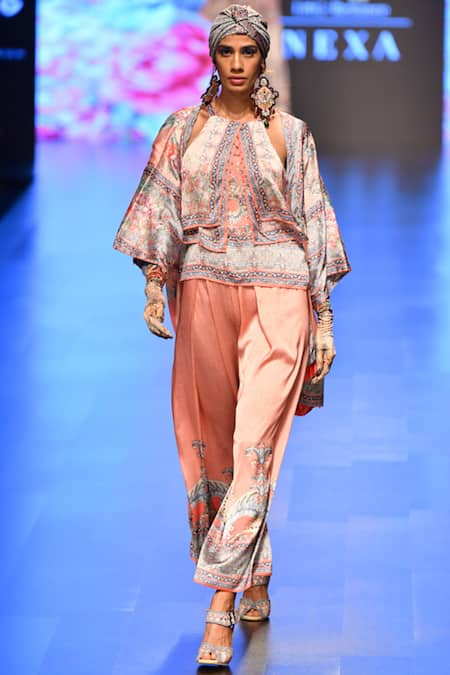 Rajdeep Ranawat Printed Overlay Top 