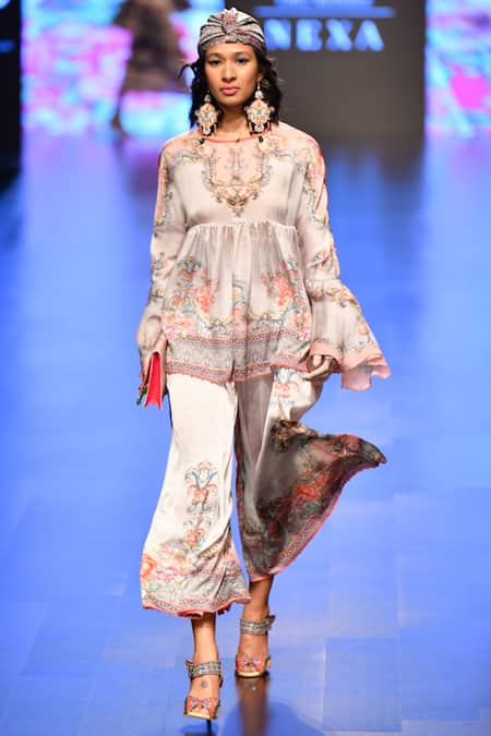 Rajdeep Ranawat Printed Culotte Pants 