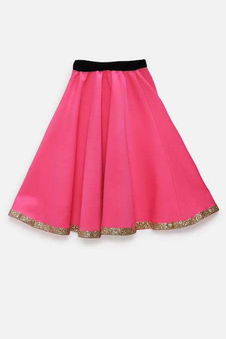 Pinkcow designs pvt ltd Black Velvet, Silk Ruffles, Tassels Lehenga Set Online at Aza Fashions Pinkcow designs pvt ltd_Black Velvet, Silk Ruffles, Tassels Lehenga Set _Online_at_Aza_Fashions