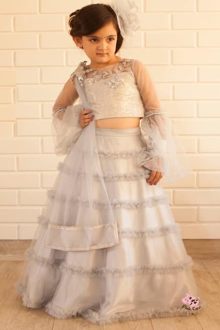 Pinkcow designs pvt ltd Embellished Lehenga Set 